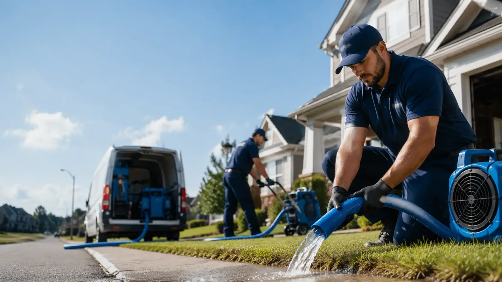 Flood Damage Restoration in Pinon Hills, CA